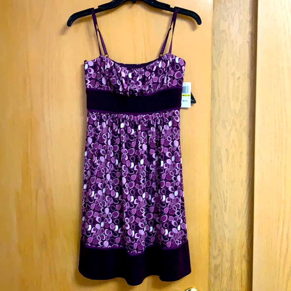 Juniors size medium purple dress